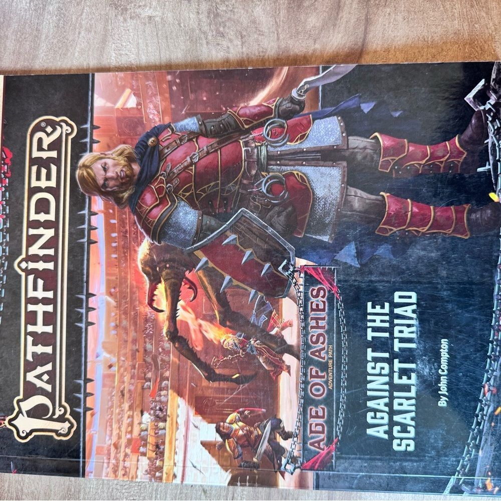 Pathfinder Adventure Path: Against the Scarlet Triad (Age of Ashes 5 of 6)